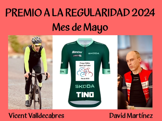 Lee más sobre el artículo PREMIO A LA REGULARIDAD MAYO 2024