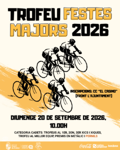 Lee más sobre el artículo JA ESTÀ ACÍ EL TROFEU FESTES MAJORS 2026